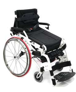 Karman Healthcare XO-55 Manual Propel Manual Standing Wheelchair Pure White XO-55